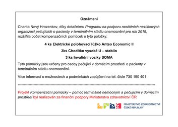 Nové kompenzační pomůcky