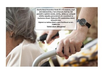 Hledáme dobrovolníky