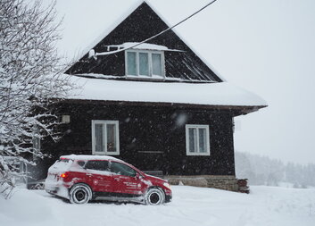 Na Valašsko přišla zima